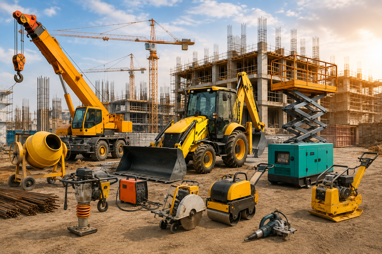 Top construction equipment every contractor needs